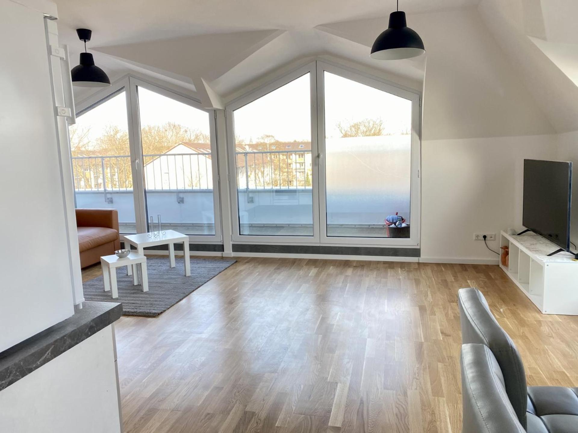 Schoenes Erwachen Im Frankfurter Penthouse Frankfurt am Main Kültér fotó